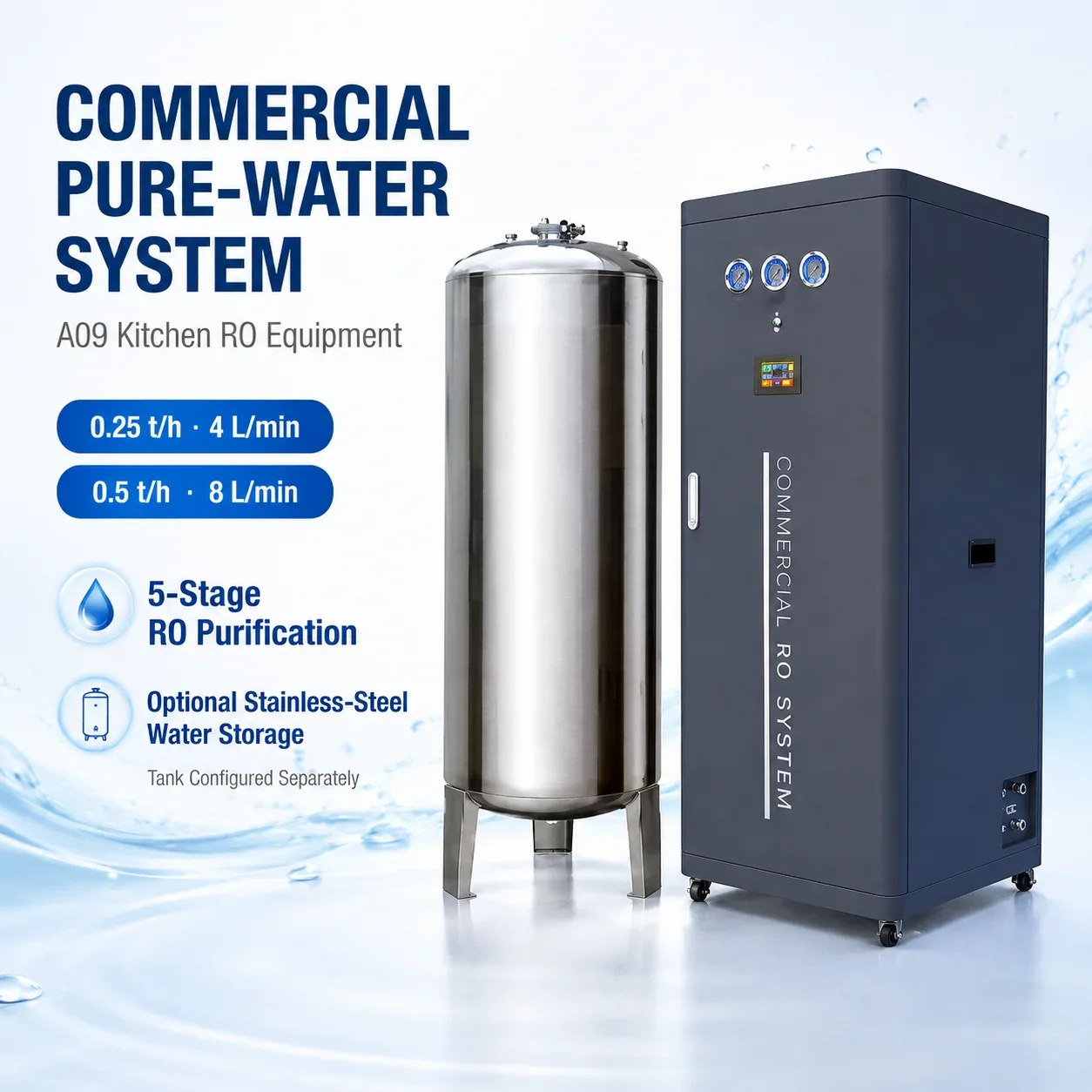 A09 Commercial Kitchen Pure-Water System