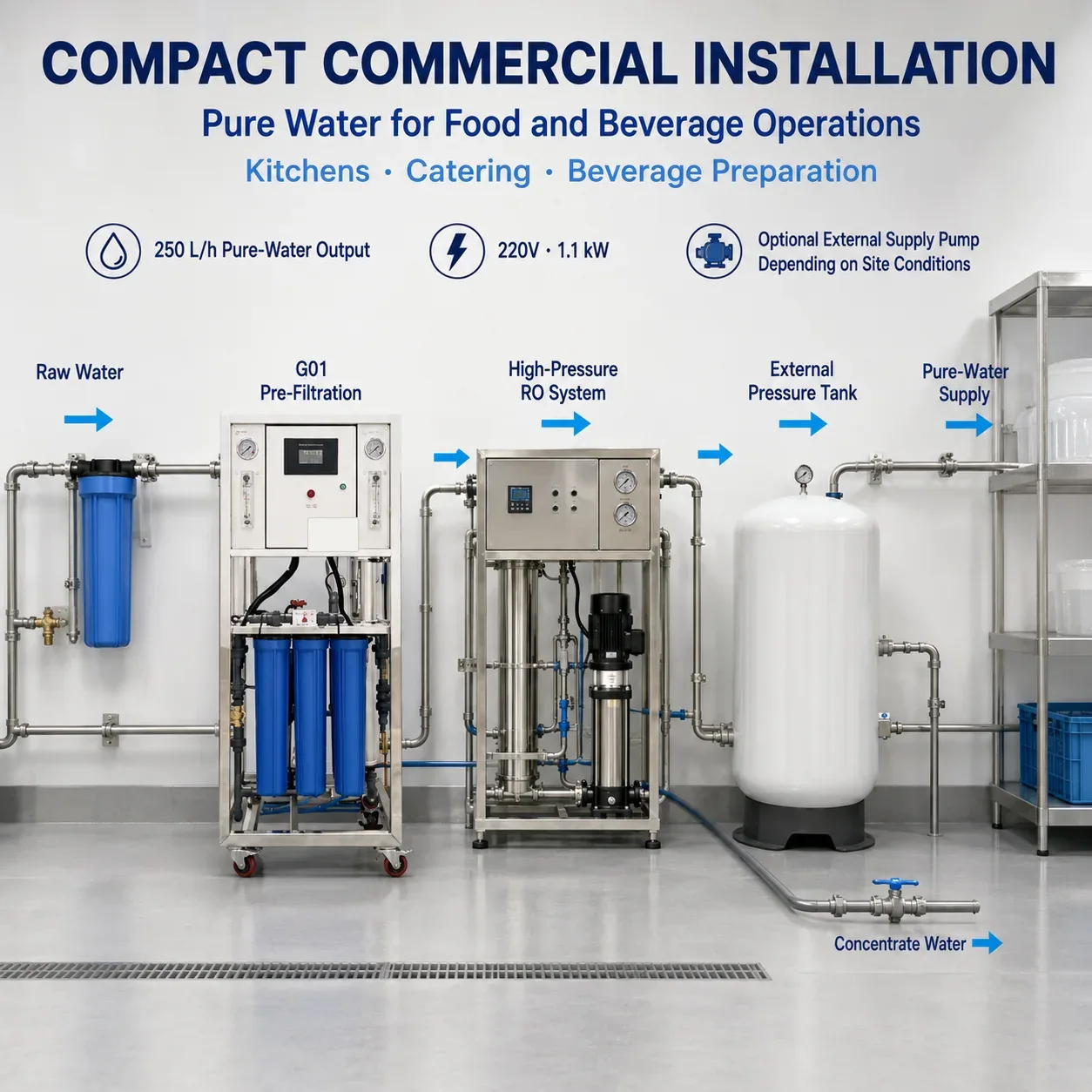 G01 Commercial Installation