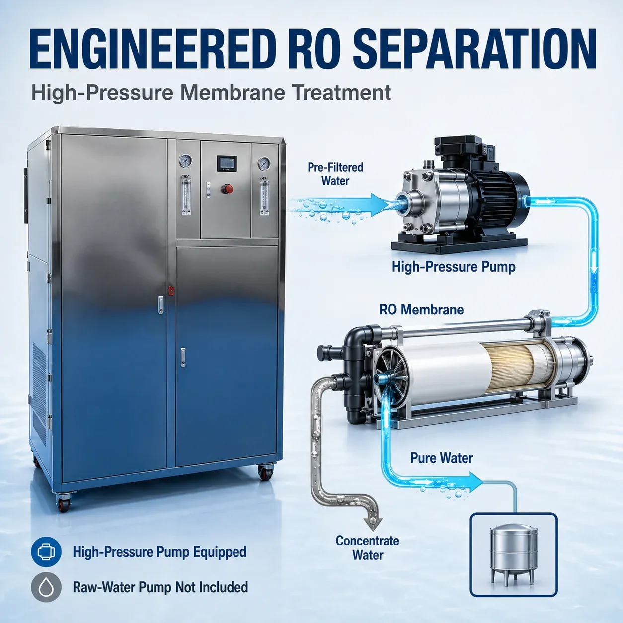 G04 RO Technology and High Pressure Pump