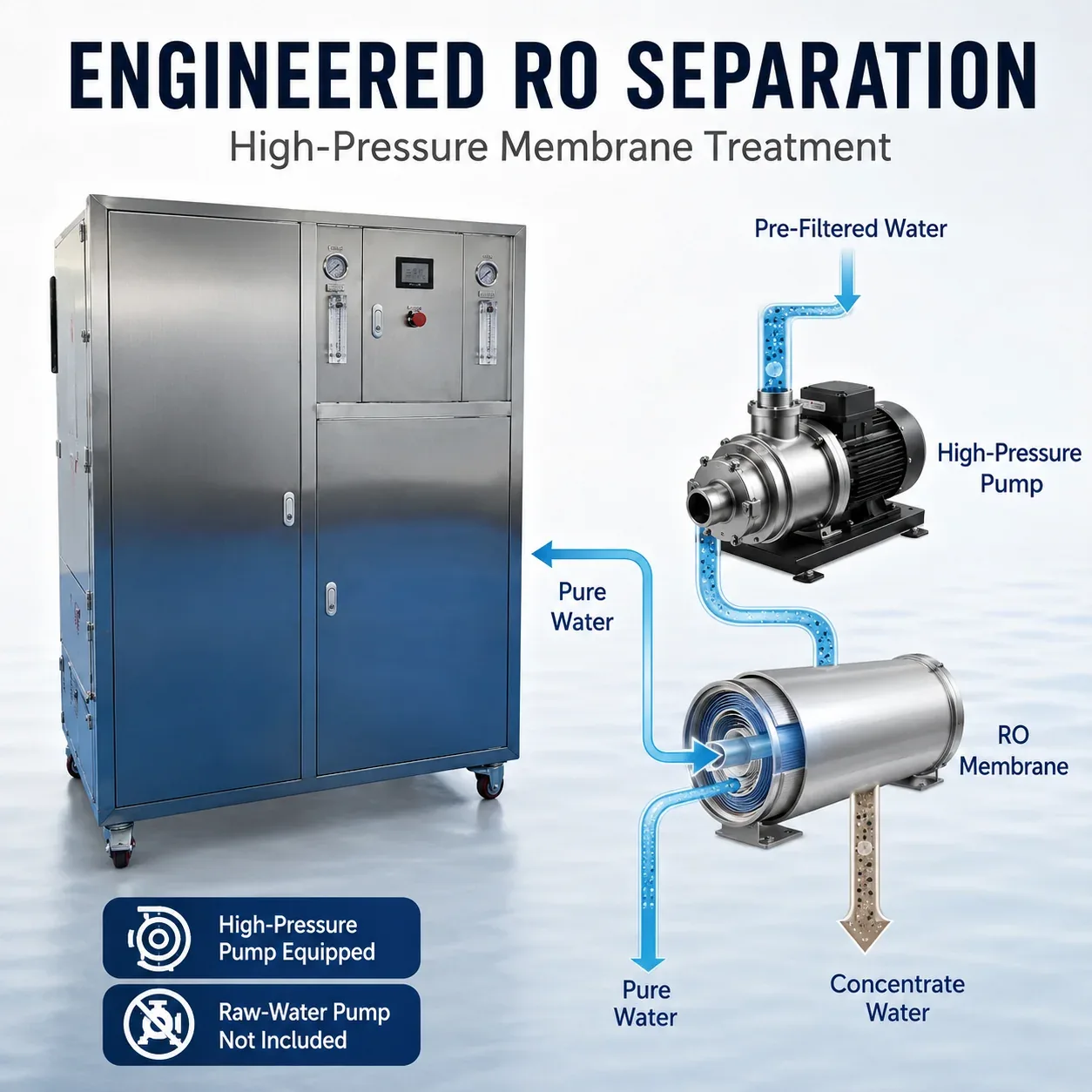 G06 RO Technology and High Pressure Pump