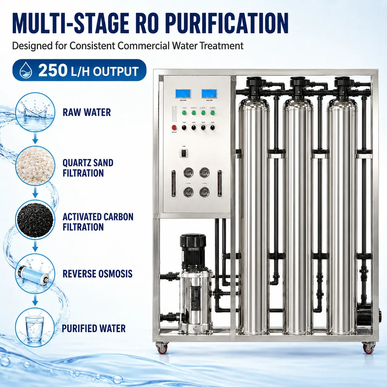 G08 Filtration Technology and Water Flow