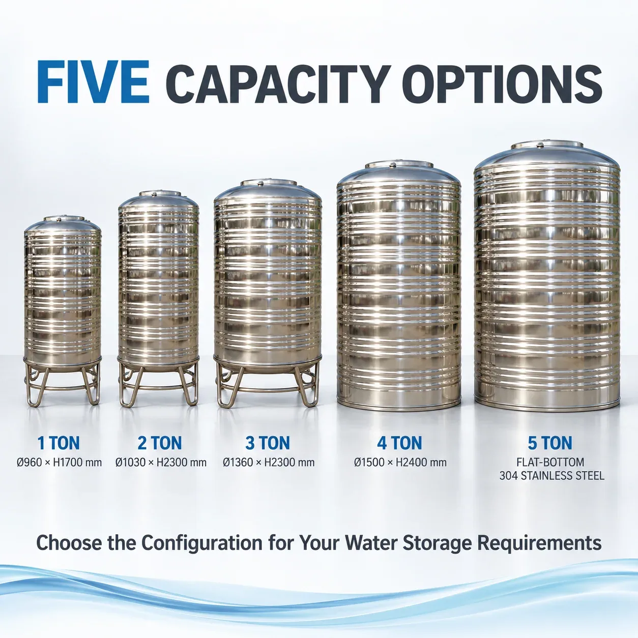 G32 Five Capacity Options