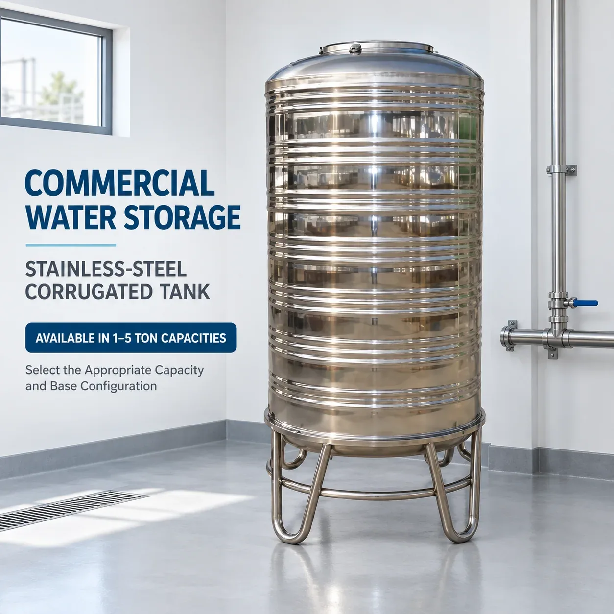G32 Industrial Water Storage Application