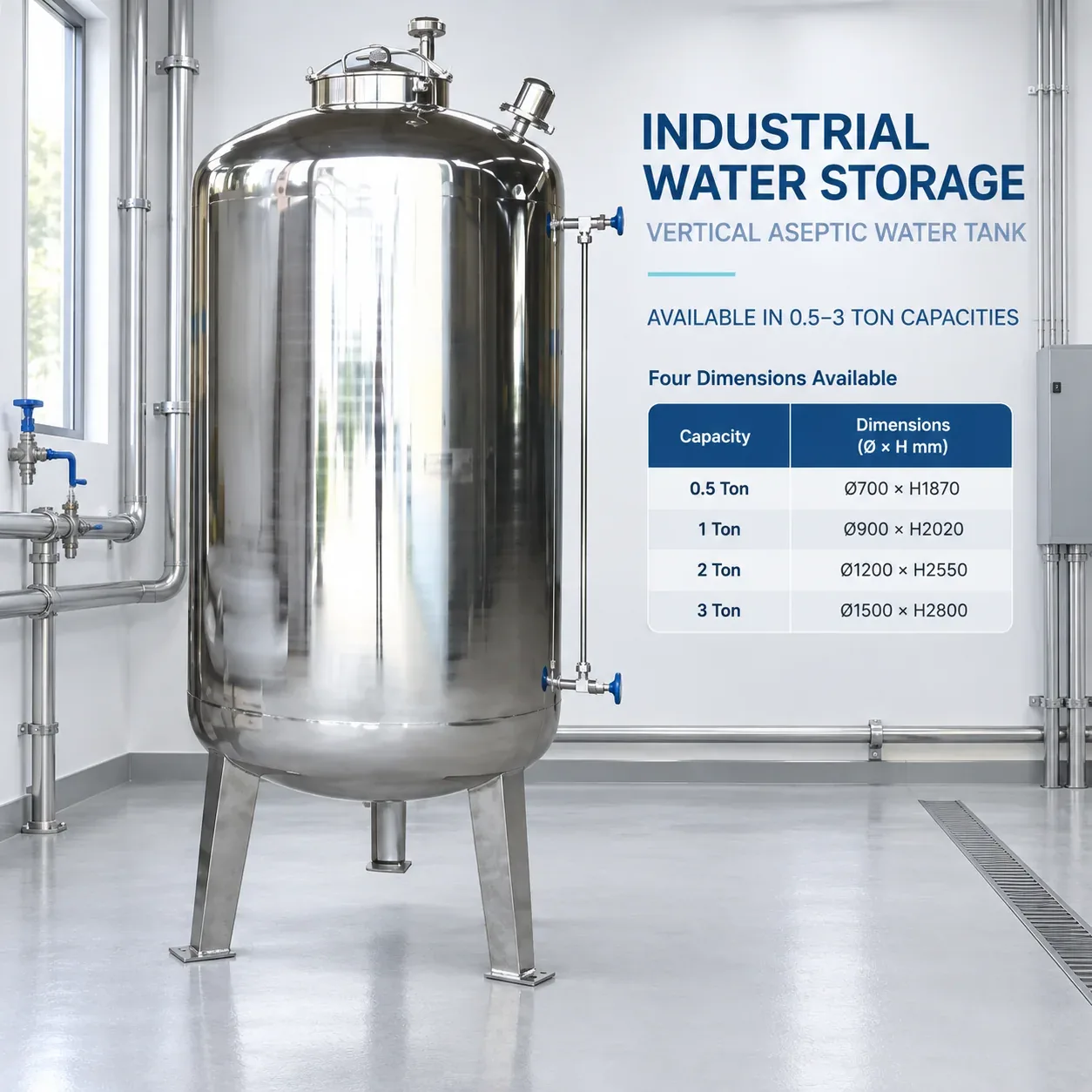 G33 Industrial Water Storage Application